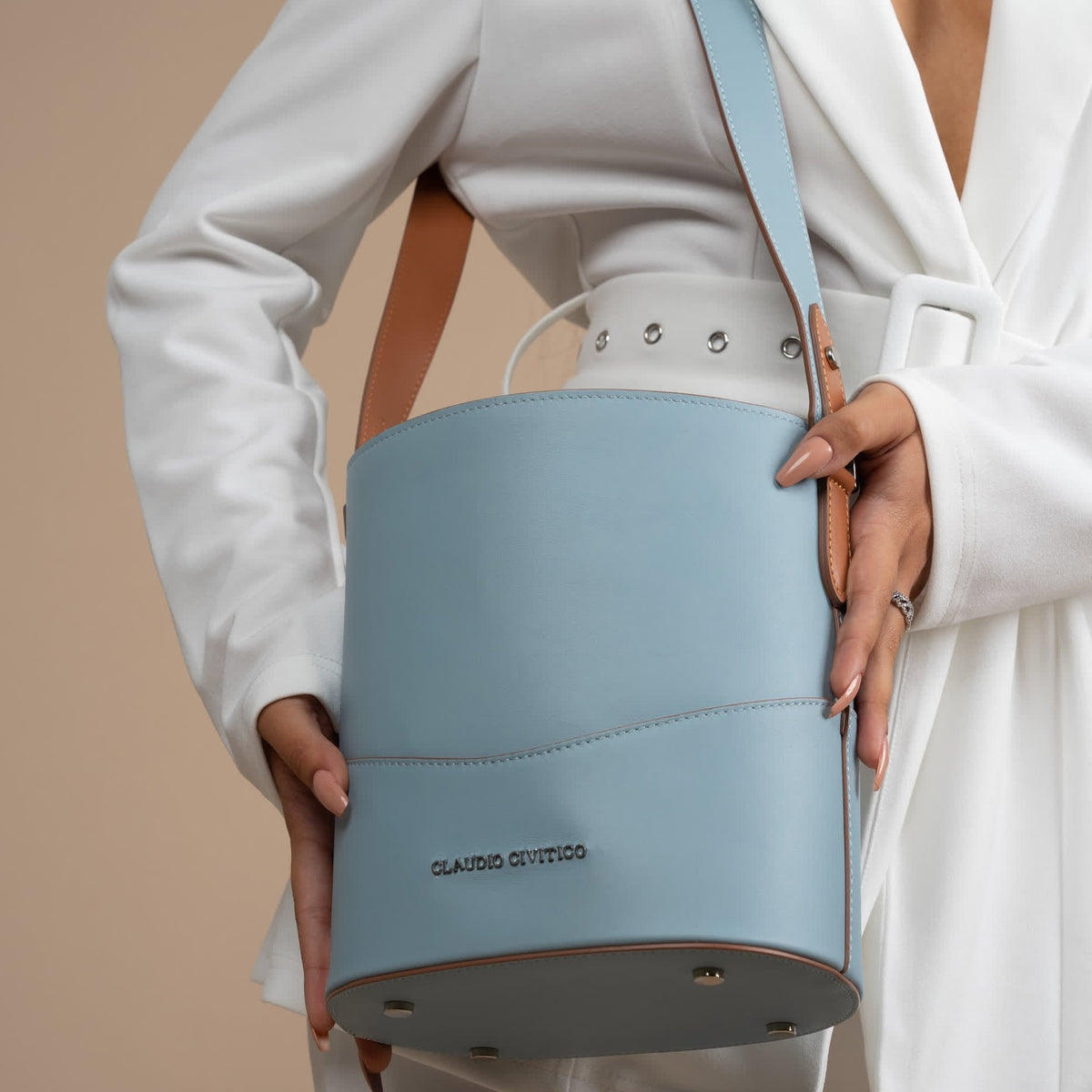 Blue - Bucket Bag